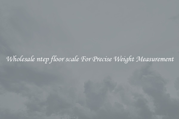 Wholesale ntep floor scale For Precise Weight Measurement
