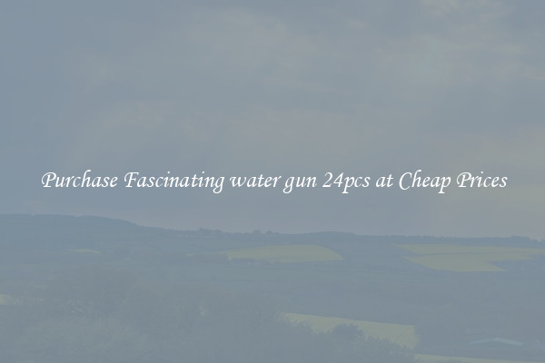 Purchase Fascinating water gun 24pcs at Cheap Prices